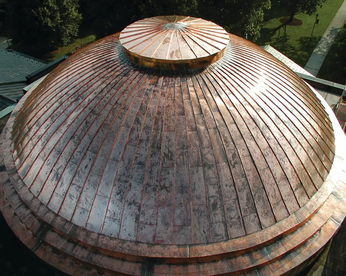 Craftsman Roofing crew installing a new roof in Muirfield Village